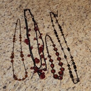 Unique Vintage Necklace Lot Of 4